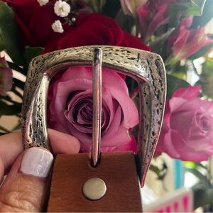 Vintage leather Silpada belt